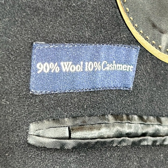 Coppley Cashmere & Wool Men’s Luxury
Tailored Black Coat Size 42 - Picture 9 of 17